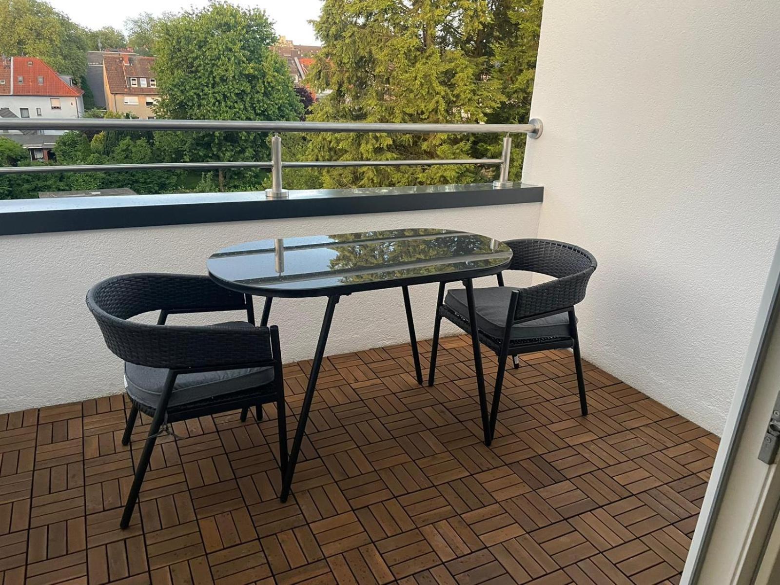 Moderne Ferienwohnung In Gelsenkirchen-Schalke Fuer 1 Bis 7 Personen Mit Terrasse, Ideal Fuer Gruppen & Stadionbesuche Zewnętrze zdjęcie